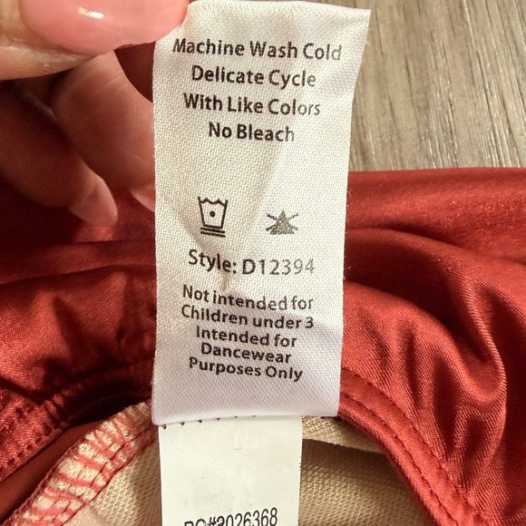 Rust Copper Satin Slip Mini Dress Built-in Bodysuit Side Slit Womens XS Y2K 90's - Picture 12 of 12